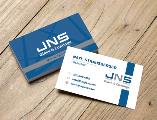 JNS Glass Business Cards