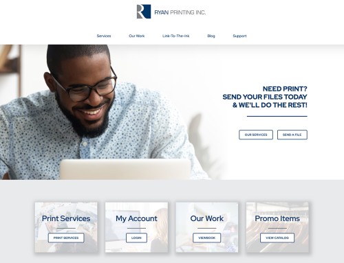 Ryan Printing Website Design