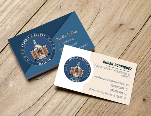 Kendall County Business Card Design